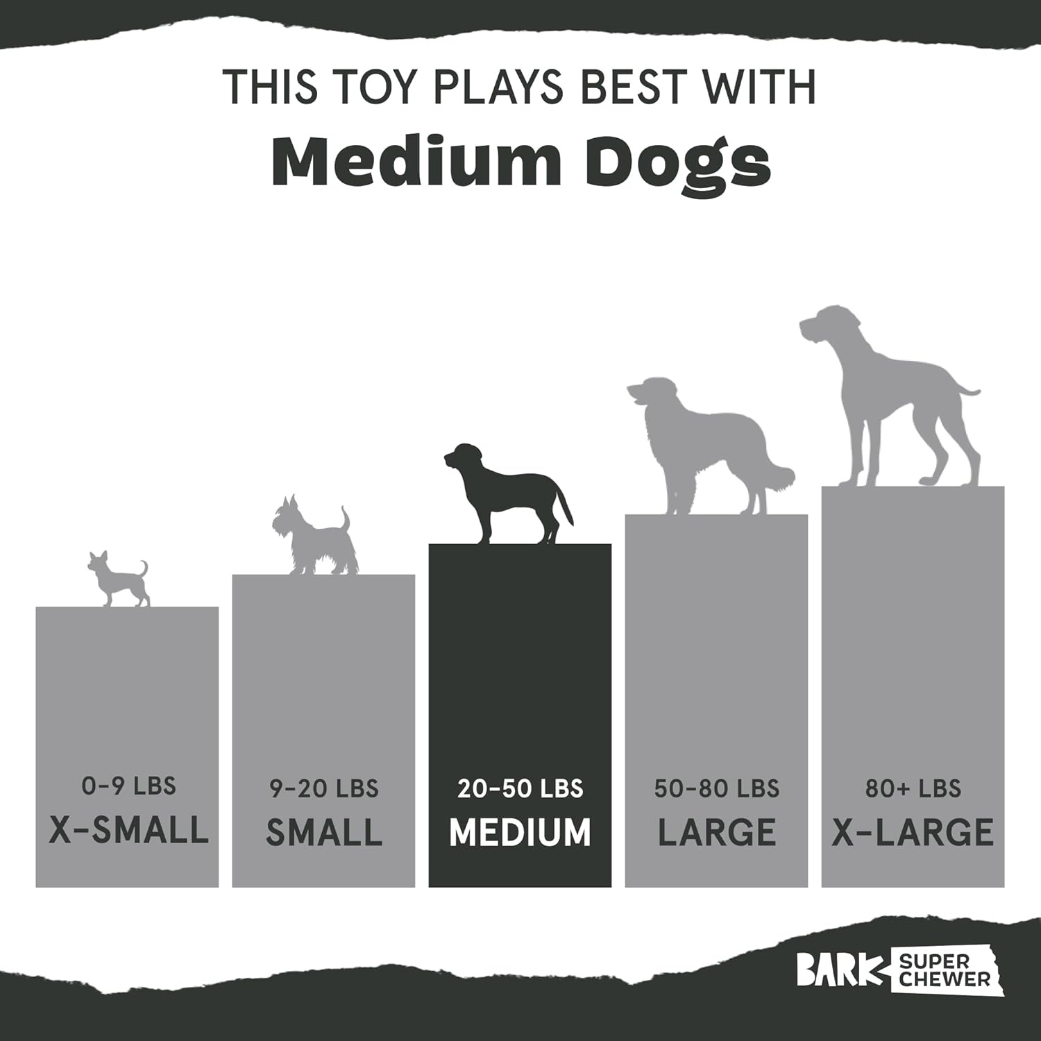 image:imageBARK Sun Power Tug Rope Toy for Dogs amp Puppies MediumSun Large