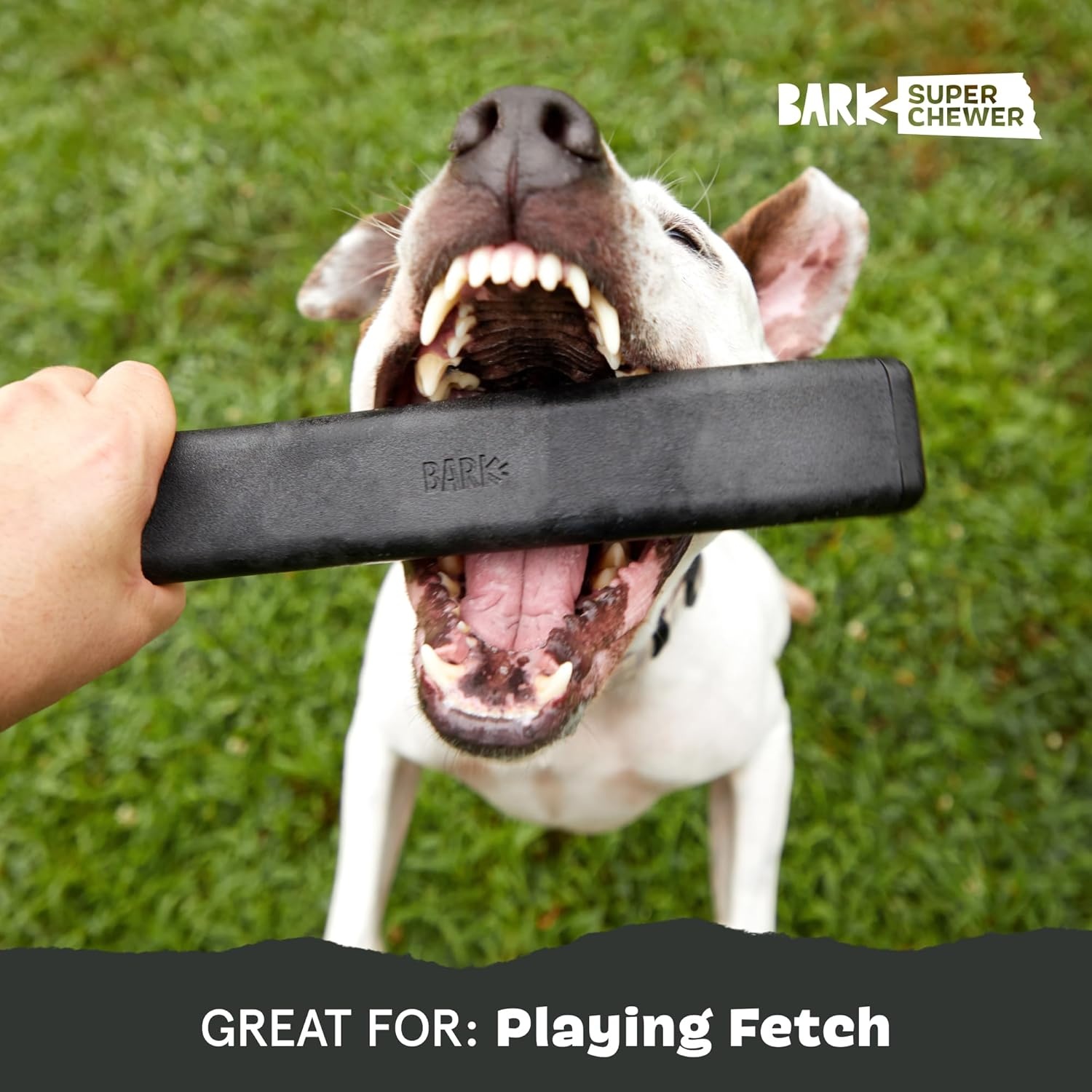 image:imageBarkbox Squash Dog Toy Natural Rubber Treat Dispensing Cream Scented amp Fun Wobble Design Dog Toy for Aggressive ChewersThrowbar