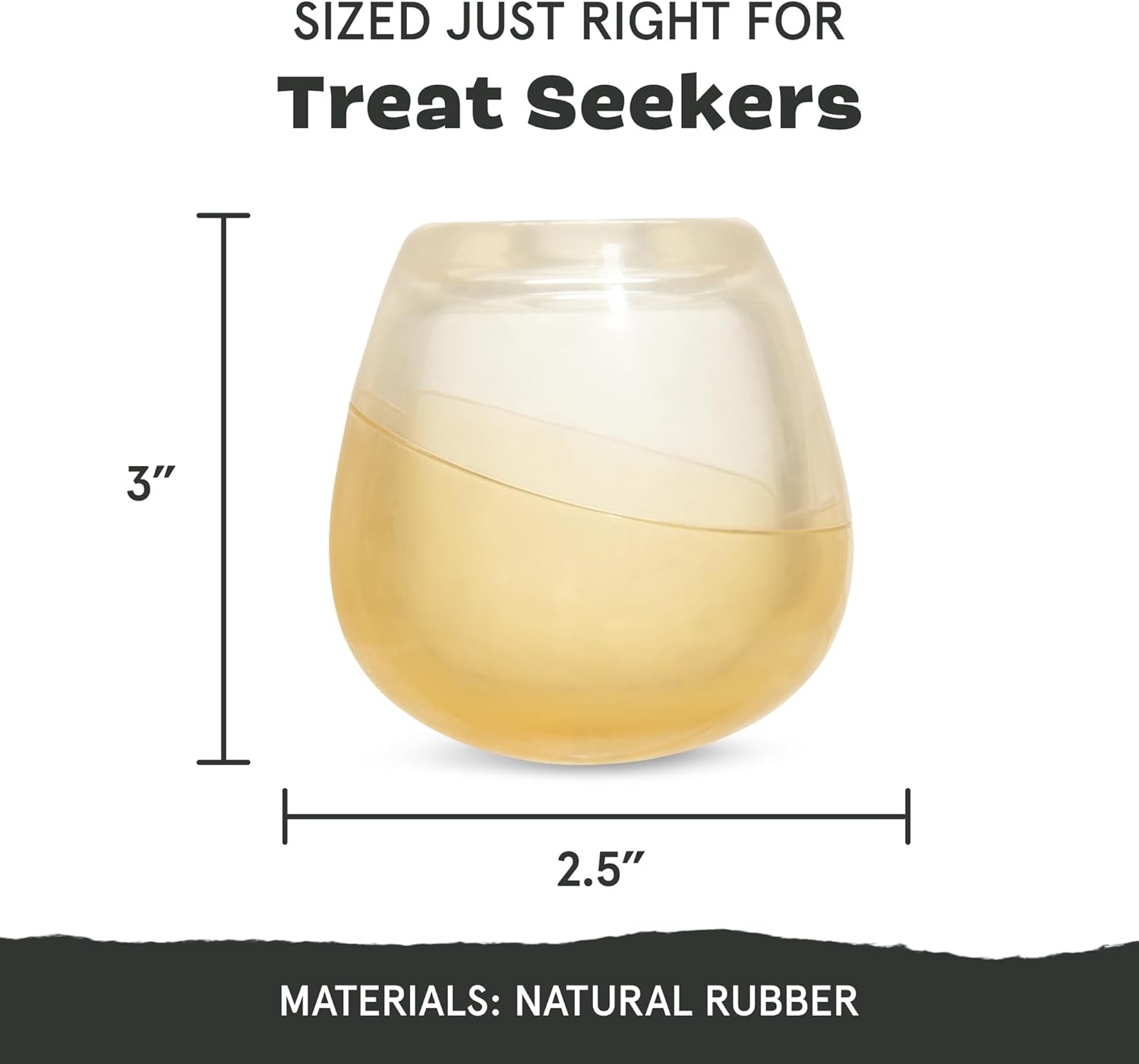 image:imageBarkbox Tipsy Toast Glass Treat Dispensing Dog Toys Puppy and Pet Toys for Medium to Large DogsTipsy Toast