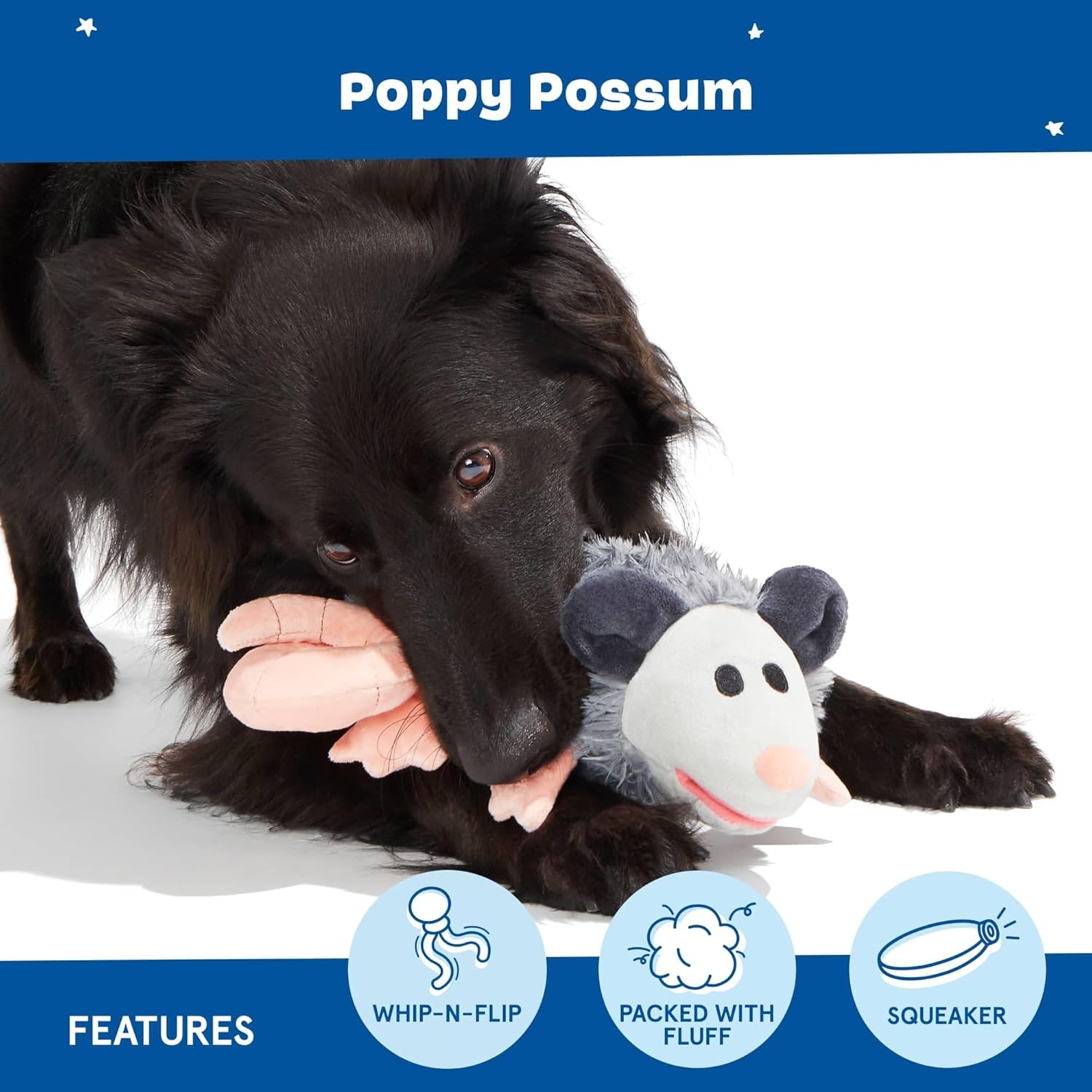 image:imageBarkbox Tug Tied Toad Dog Toy for Tough Chewers Durable Rubber Design Perfect for TugofWarPossum