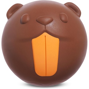 image:imageBarkbox Ruffberry Blast Dog Toy for Small Dogs Treat Dispensing Toy with Wacky Bounce and Perfect for Kibble or Favorite TreatsRicochet The Nutria