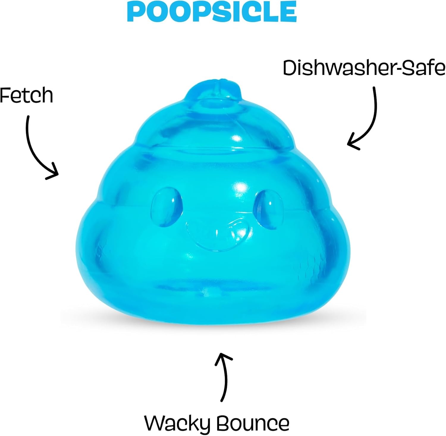image:imageBarkbox Bubbler Treat Dispensing Dog Toy for Medium Dogs Wacky Bounce for Playful Pups Who Love a Challenge and Engaging FunPoopsicle