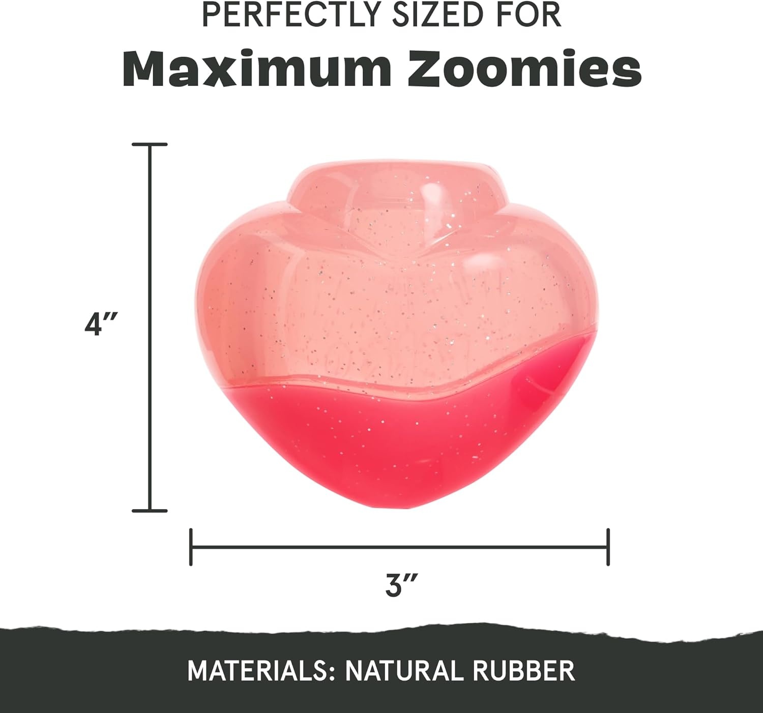 image:imageBarkbox Bubbler Treat Dispensing Dog Toy for Medium Dogs Wacky Bounce for Playful Pups Who Love a Challenge and Engaging FunTreat Caster Potion