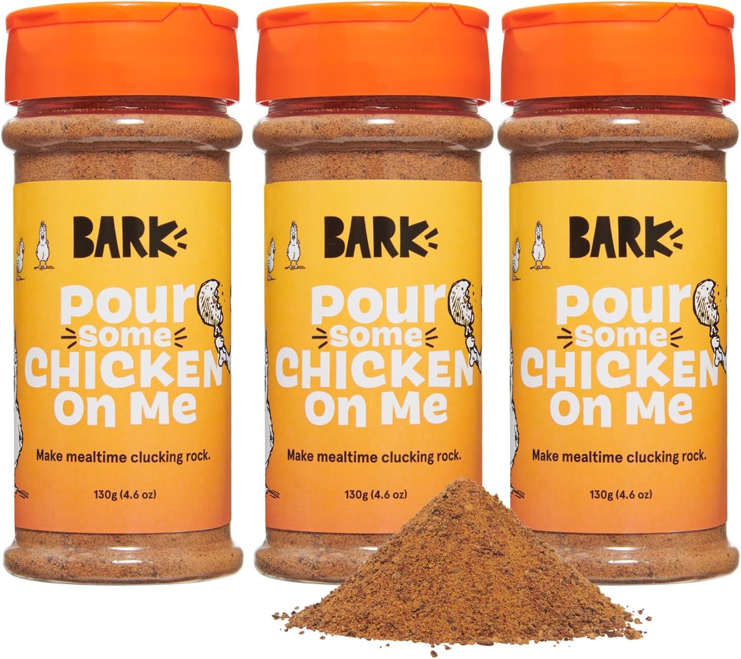 image:imageBarkbox Chicken Dog Treat Topper High Protein Ingredients for All Breeds Rosemary Extract for Large amp Small Breeds Elevate Dog Food Dining Shake amp Pour for Dog BowlsPour Some Chicken on Me