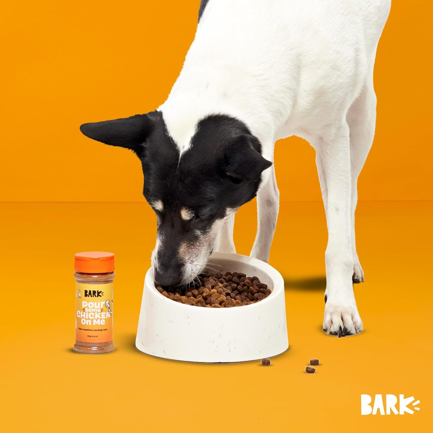 image:imageBarkbox Chicken Dog Treat Topper High Protein Ingredients for All Breeds Rosemary Extract for Large amp Small Breeds Elevate Dog Food Dining Shake amp Pour for Dog BowlsPour Some Chicken on Me