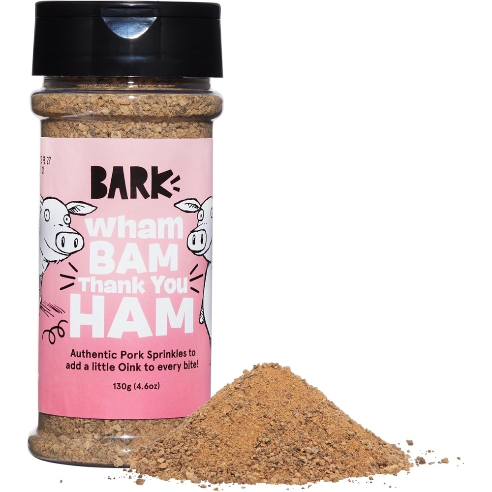 image:imageBarkbox Bada Bing Beef Dry Dog Food Toppers with High Protein and Limited Ingredients Meal Enhancer for Large amp Small Breeds 46 OzWham Bam Thank You Ham