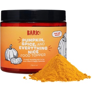 image:imageBarkbox Chicken Dog Treat Topper High Protein Ingredients for All Breeds Rosemary Extract for Large amp Small Breeds Elevate Dog Food Dining  Shake amp Pour for Dog BowlsPumpkin