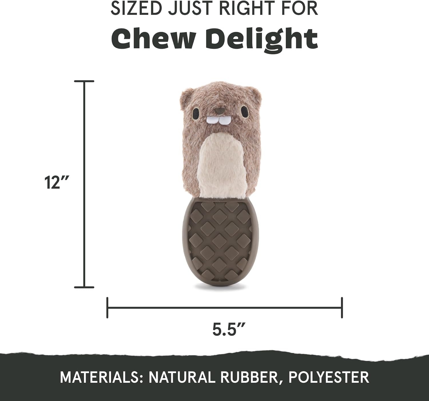 image:imageBarkbox Aurora Beast Super Chewer Dog Toy for Aggressive Chewers Durable Natural Rubber with Soft Exterior Built for Tough Play and LongLasting FunBuck Wild