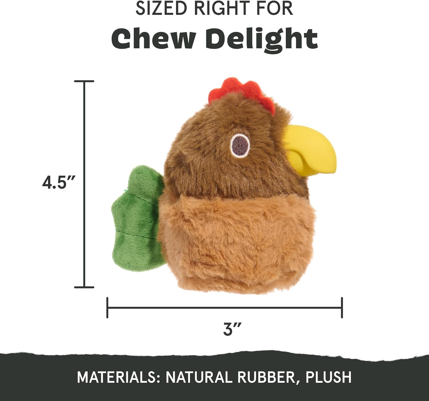 image:imageBarkbox Aurora Beast Super Chewer Dog Toy for Aggressive Chewers Durable Natural Rubber with Soft Exterior Built for Tough Play and LongLasting FunFowl Play