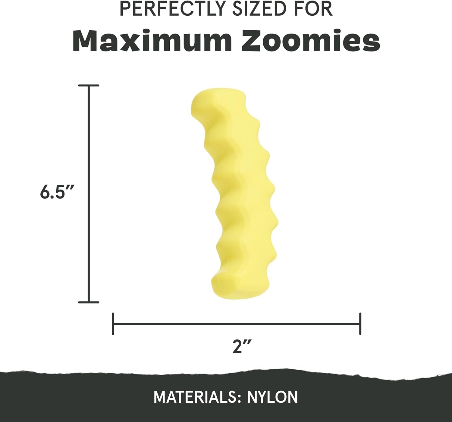 image:imageBarkbox Crinkle Fry Dog Toy for Large Dogs Super Tough Nylon Construction for Aggressive Chewers and Designed for Durable PlaytimeCrinkle Fry