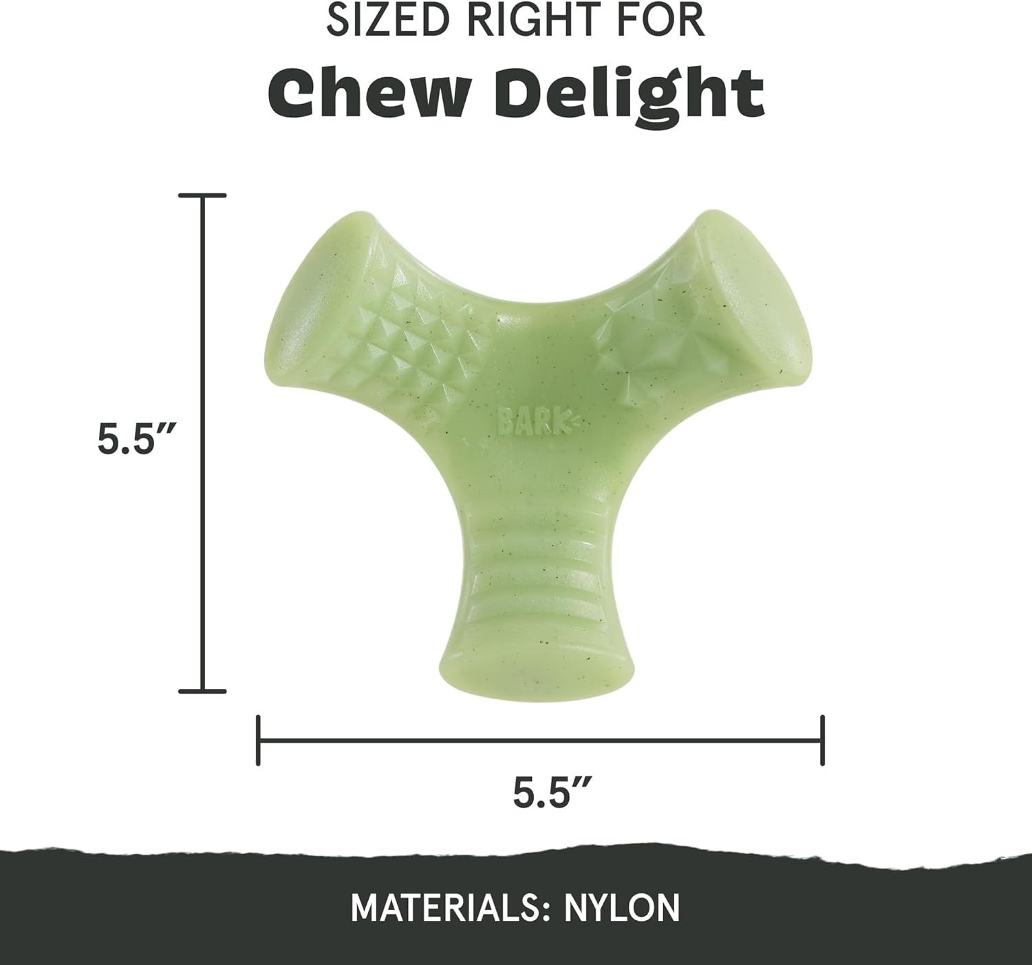 image:imageBarkbox Dogness Monster Super Chewer Dog Chew Toy Tough Dental Stimulating Toy for Aggressive Chewers LargeChopper Large