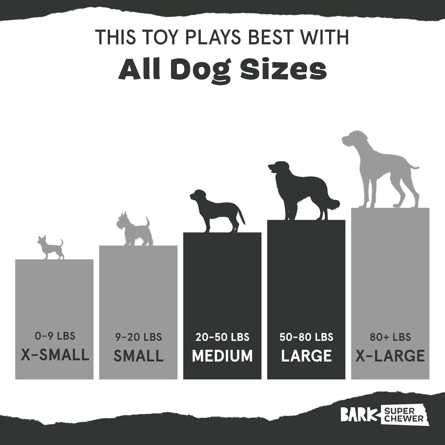 image:imageBarkbox Dogness Monster Super Chewer Dog Chew Toy Tough Dental Stimulating Toy for Aggressive Chewers LargeRadius Large