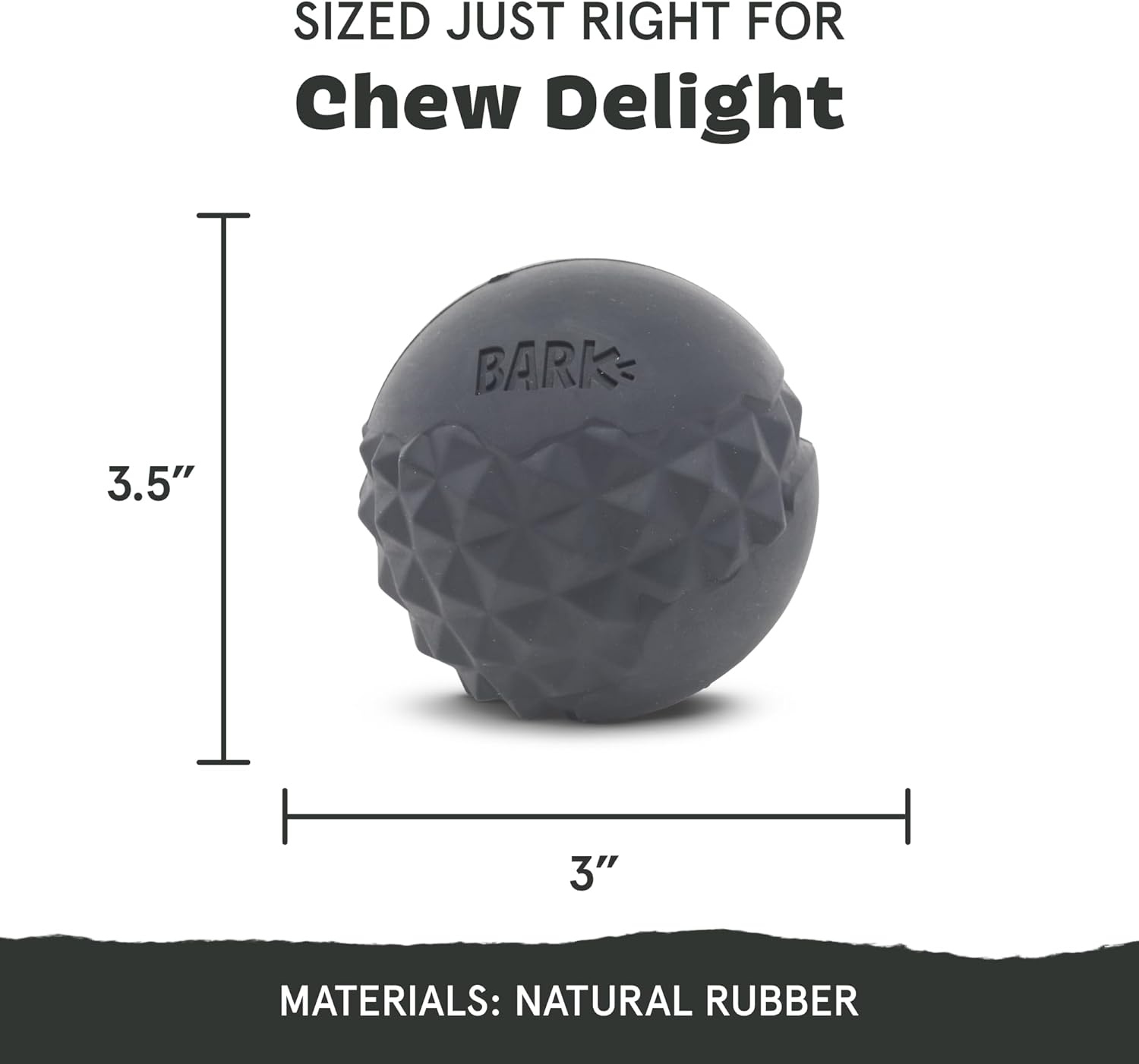 image:imageBarkbox Super Chewer Tough Dog Chew Toys for Aggressive Chewers Treat Dispensing Carrot SmallComet Small