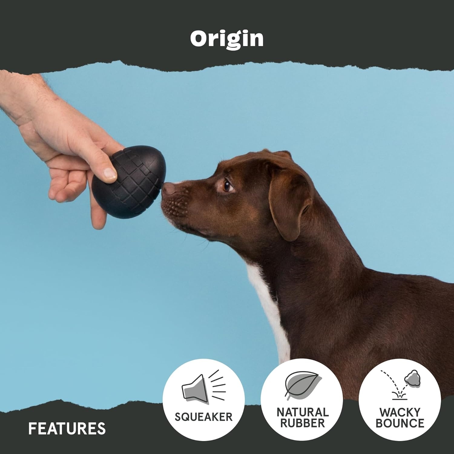 image:imageBarkbox Super Chewer Tough Dog Chew Toys for Aggressive Chewers Treat Dispensing Carrot SmallOrigin Large