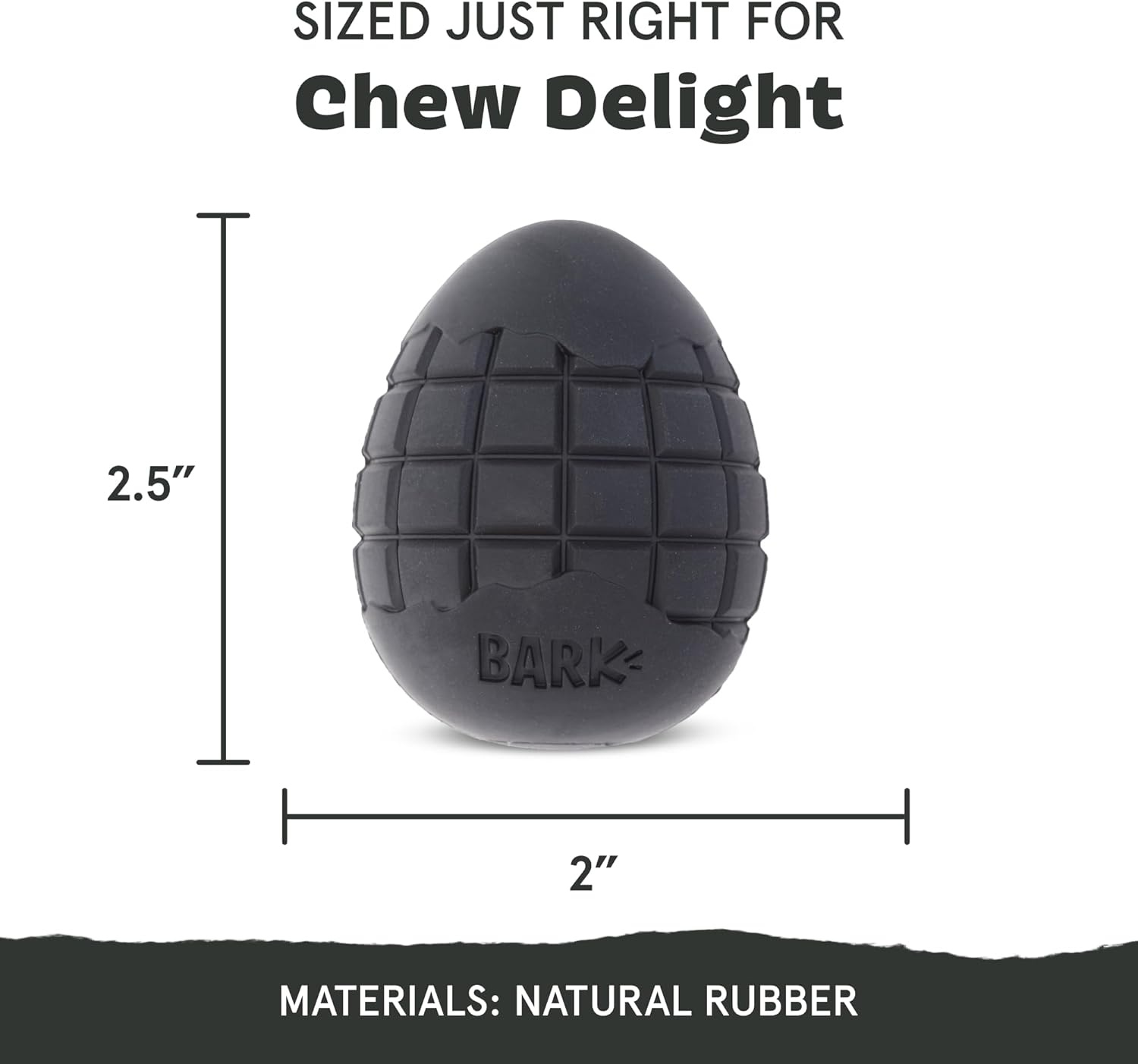 image:imageBarkbox Super Chewer Tough Dog Chew Toys for Aggressive Chewers Treat Dispensing Carrot SmallOrigin Small