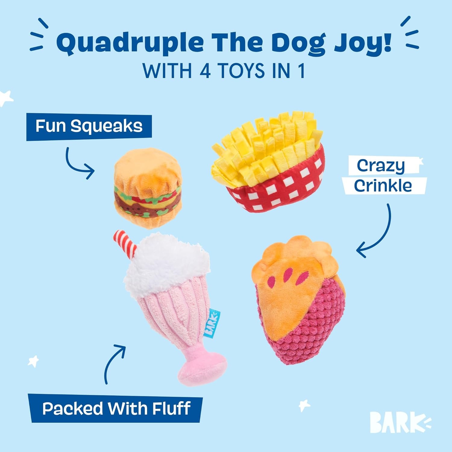 image:imageBarkbox Turkey Barker Dog Toy for Large Aggressive Chewers TurkeyScented Rip amp Reveal Toy for Engaging and Durable PlaytimeDine Dash Bundle