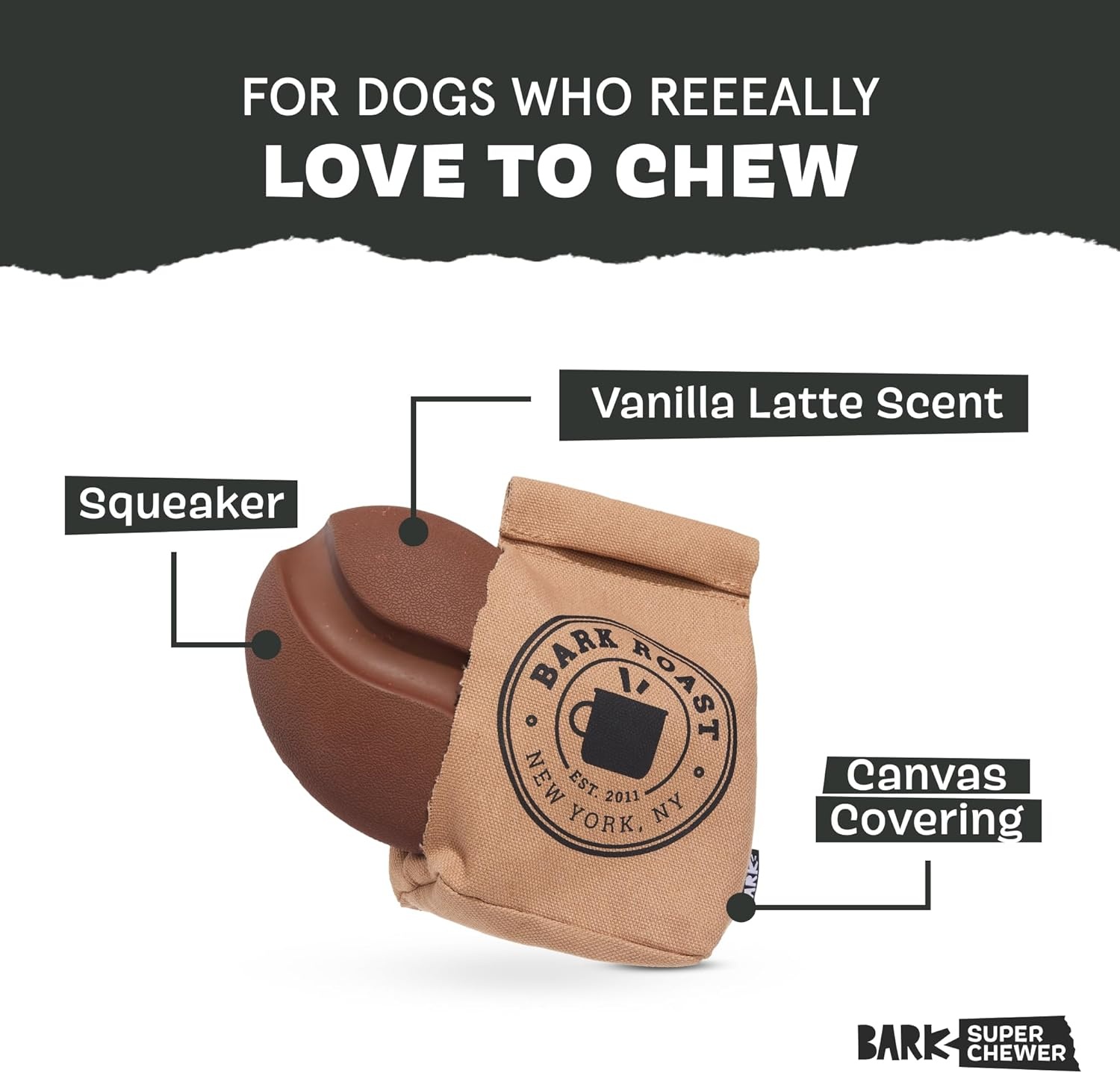image:imageBarkbox Turkey Barker Dog Toy for Large Aggressive Chewers TurkeyScented Rip amp Reveal Toy for Engaging and Durable PlaytimeJitter Pug Coffee Bean