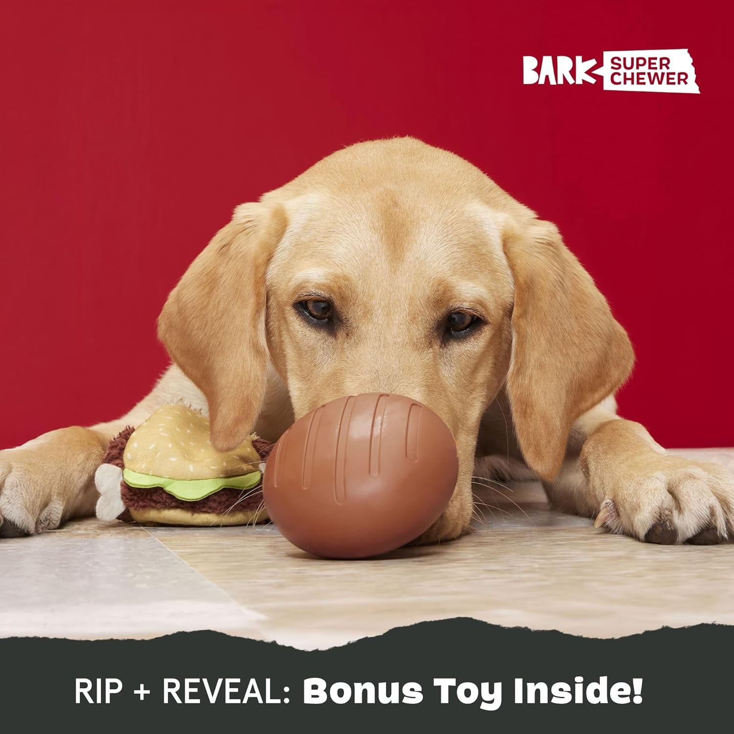 image:imageBarkbox Turkey Barker Dog Toy for Large Aggressive Chewers TurkeyScented Rip amp Reveal Toy for Engaging and Durable PlaytimeTurkey Barker