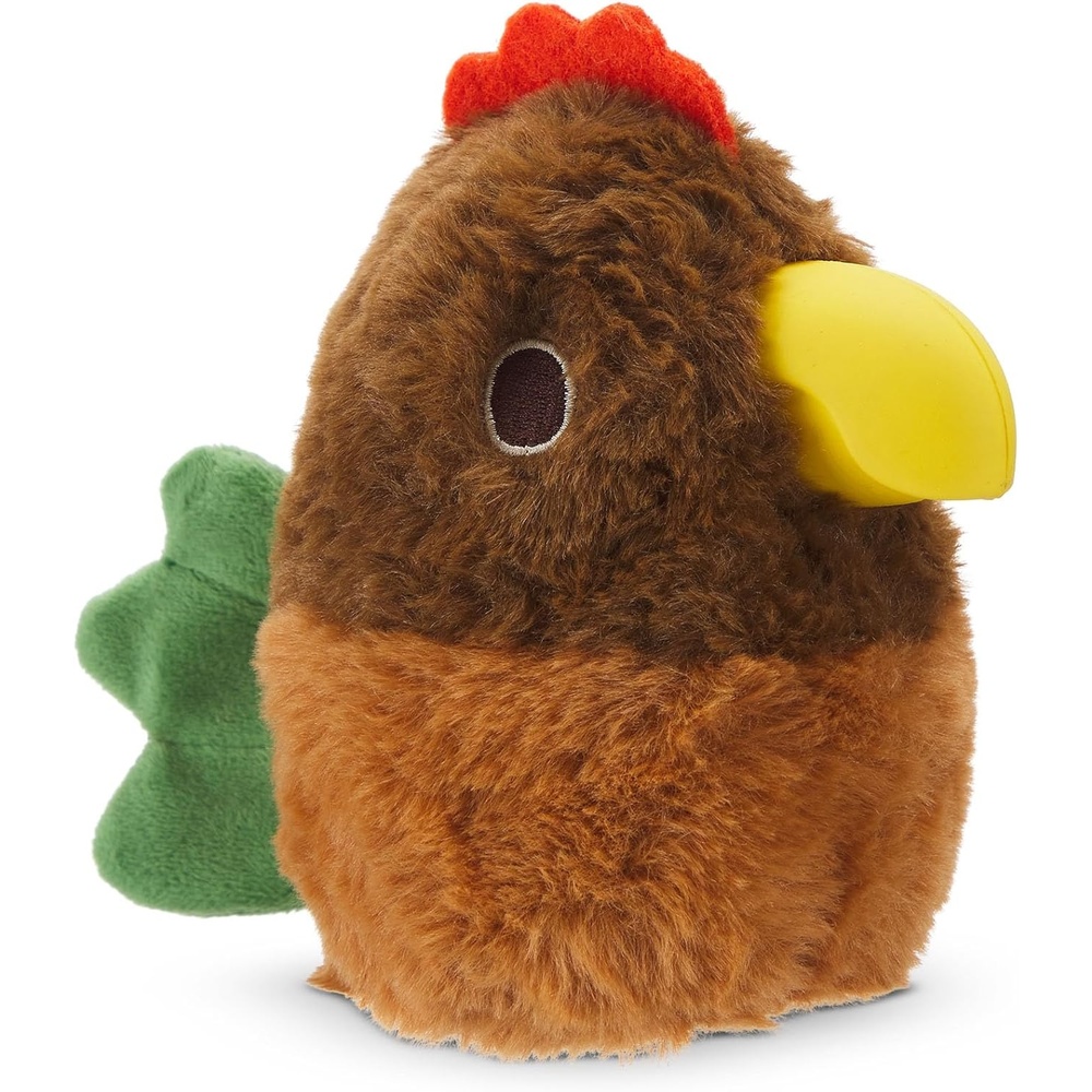 image:imageBarkbox Aurora Beast Super Chewer Dog Toy for Aggressive Chewers Durable Natural Rubber with Soft Exterior Built for Tough Play and LongLasting FunFowl Play