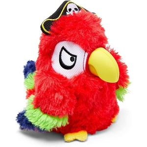 image:imageBarkbox Super Chewer Rad Herring Hard Core Toy with Rip Away Plush for Aggressive Chewers MediumCaptain Parrot  Large