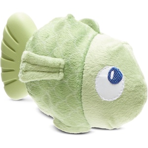 image:imageBarkbox Super Chewer Tough Dog Chew Toys for Aggressive Chewers Plush 2 Toys in 1 Drop the Bass  SmallBass  Small