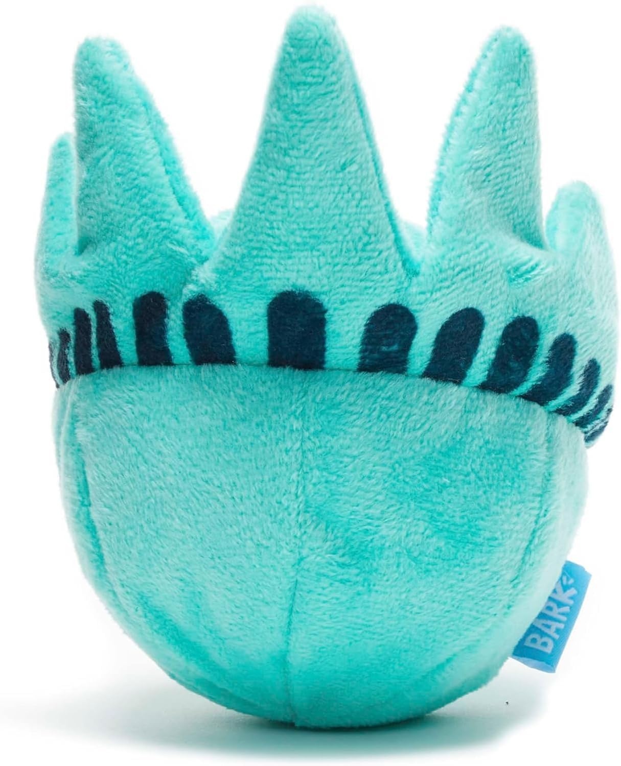 image:imageBarkbox Lady Liberty Ball Plush Dog Toy 2in1 Squeaky and Crinkle Dog Toy with Plush Exterior and Textured Ball Core Large DogLiberty Ball