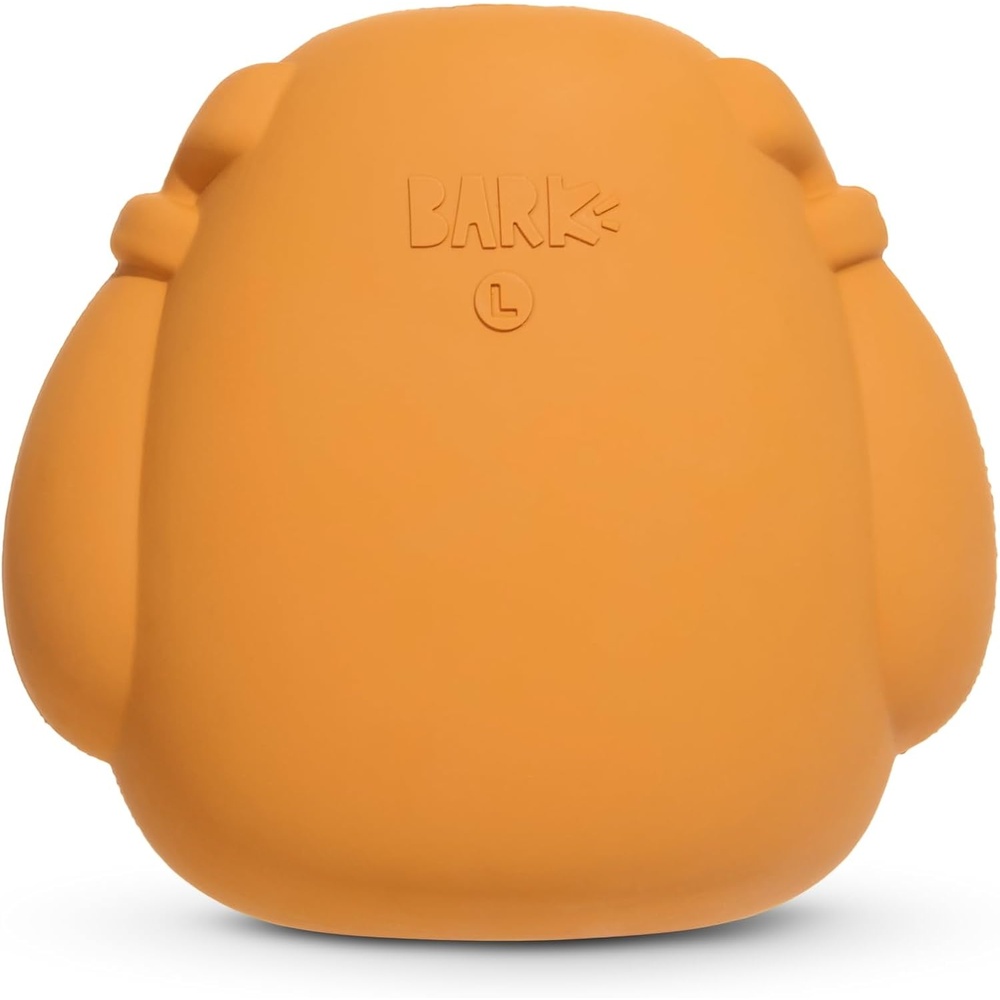 image:imageBarkbox BARK Stuffed Turkey Dog Toy Natural Rubber Treat Dispensing Perfect for Peanut Butter Dog Toy for Aggressive Chewers