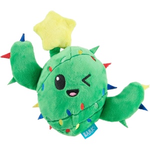 image:imageBarkbox Consuela the Cactus 2in1 Interactive Plush Dog Toy  Squeaky Dog Chew Toy with Crinkle Layers  for Large Dogs and PuppiesChristmas Consuela