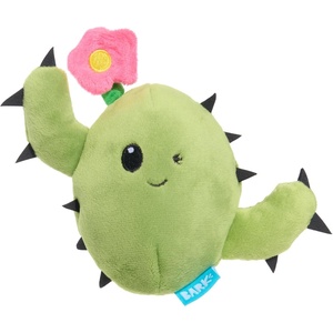 image:imageBarkbox Consuela the Cactus 2in1 Interactive Plush Dog Toy  Squeaky Dog Chew Toy with Crinkle Layers  for Large Dogs and PuppiesConsuela the Cactus  Large