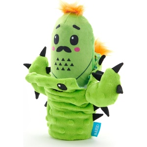 image:imageBarkbox Consuela the Cactus 2in1 Interactive Plush Dog Toy  Squeaky Dog Chew Toy with Crinkle Layers  for Large Dogs and PuppiesPrickly Pete