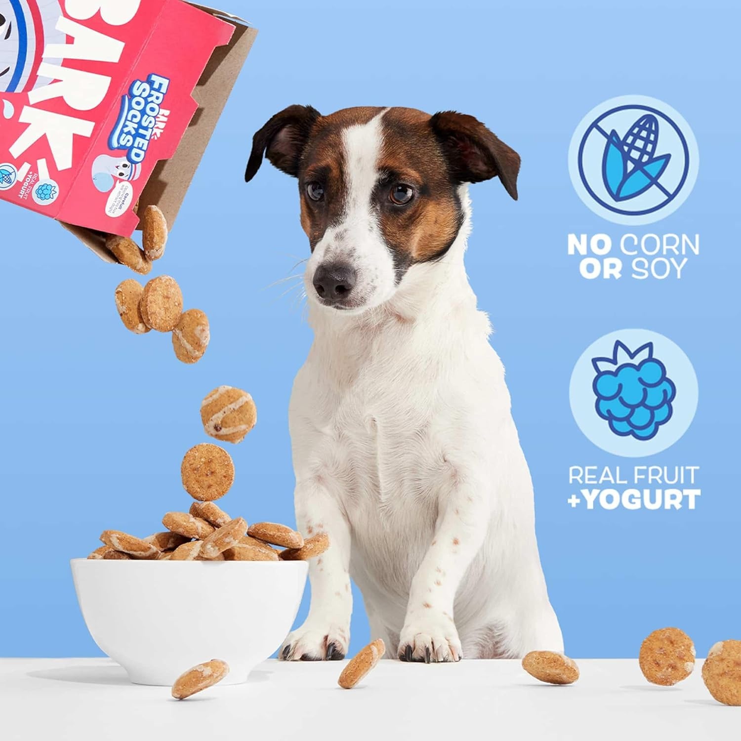 image:imageBarkbox Go Nutty SoftBaked Honey Peanut Treats with Natural Nutty Goodness Nutritious Grains No Corn or Soy 24oz BoxYogurt Berry