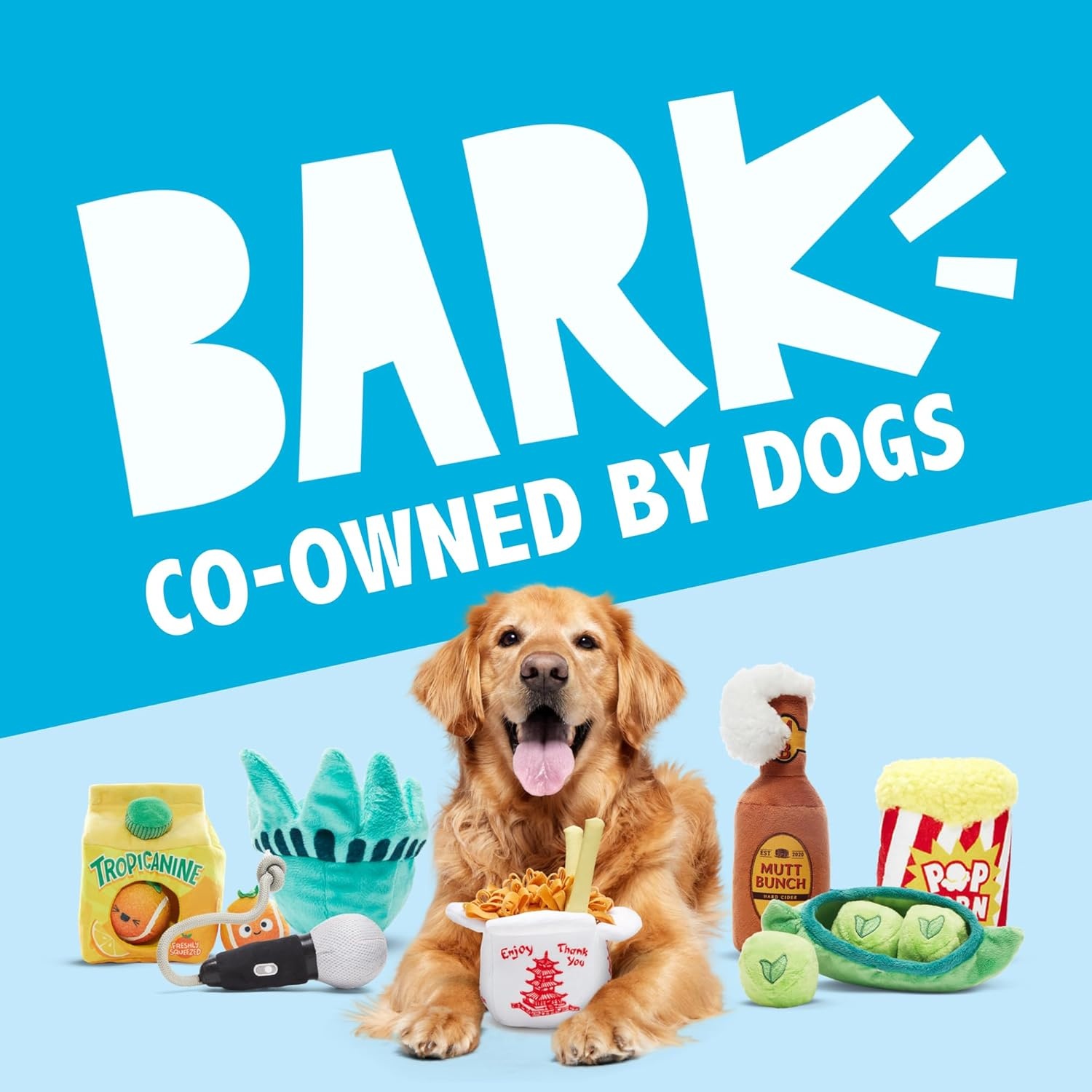image:imageBarkbox Slobbermelon Fetch Flying Disc Dog Toy FluffFree Crinkle Disc with TShirt Rope Edge Durable Fetch amp Tug Toy for Dogs amp PuppiesSunflower Flinger