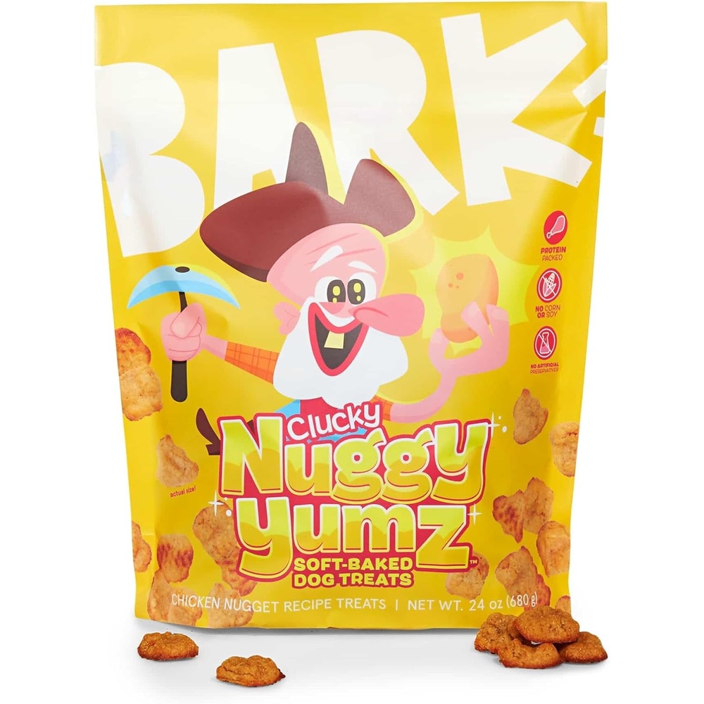 image:imageBarkbox Go Nutty SoftBaked Honey Peanut Treats with Natural Nutty Goodness Nutritious Grains No Corn or Soy 24oz BoxChicken
