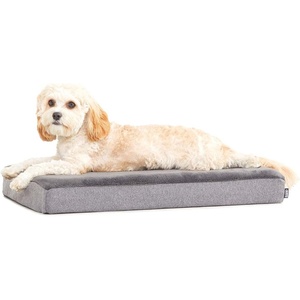 image:imageBarkbox Orthopedic Dog Bed with Memory Foam Premium Comfort for Dogs and Puppies Dog Bed for Joint Relief and Restful Sleep Durable and Easy to Clean  Espresso LargeGrey